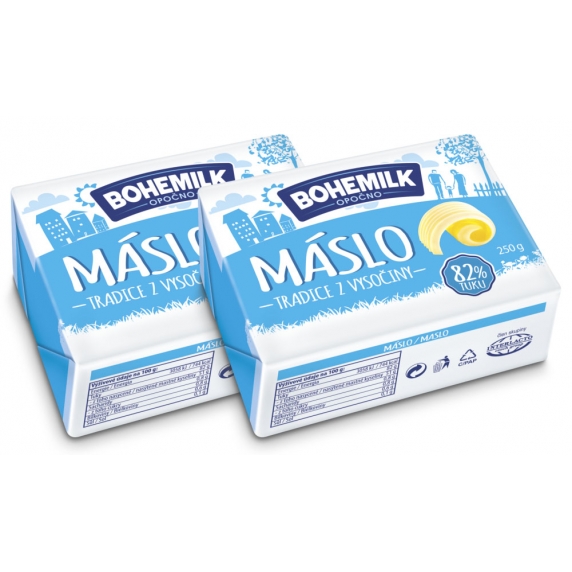 Bohemilk maslo 2x250g