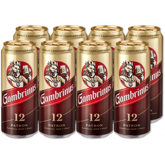 Gambrinus 12° 8x0,5l pl