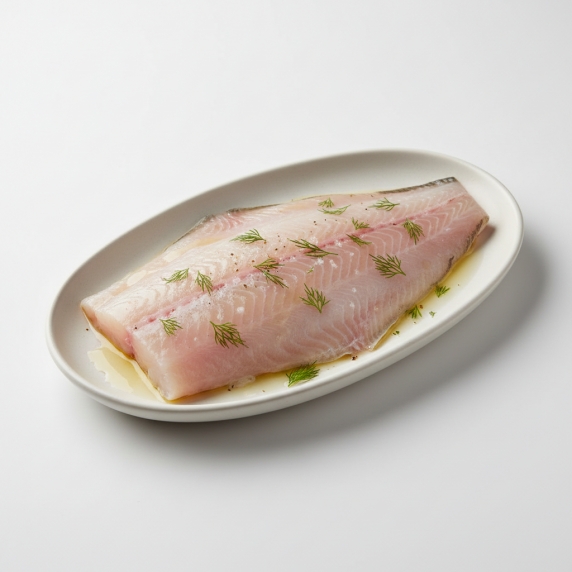 Halibut filet bez kože 100g