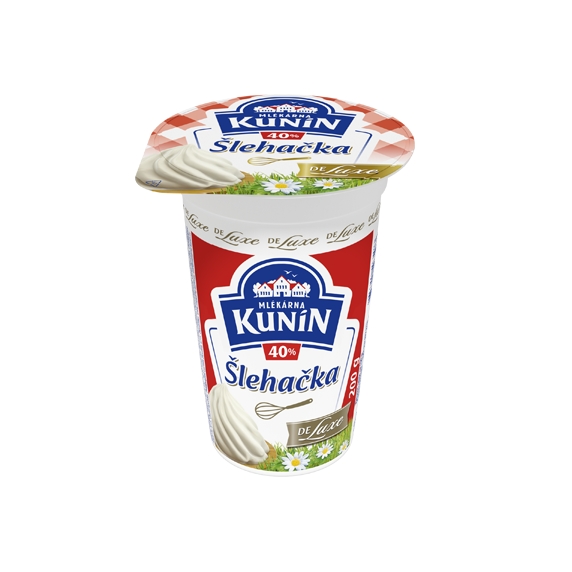 Kunín šľahačka de Luxe 40% 200g