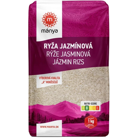 Mánya ryža jazmínová 1kg