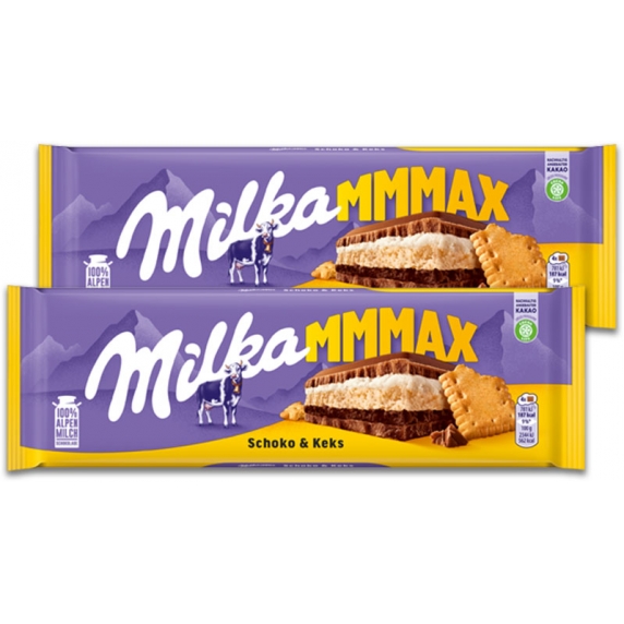 Milka čokoláda 2x300g MMMAX