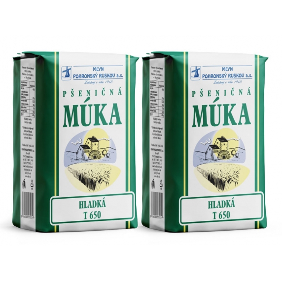 Mlyn Pohronský Ruskov múka 2x1kg