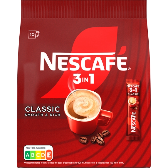 Nescafé 3 v 1 Classic 10x16,5g