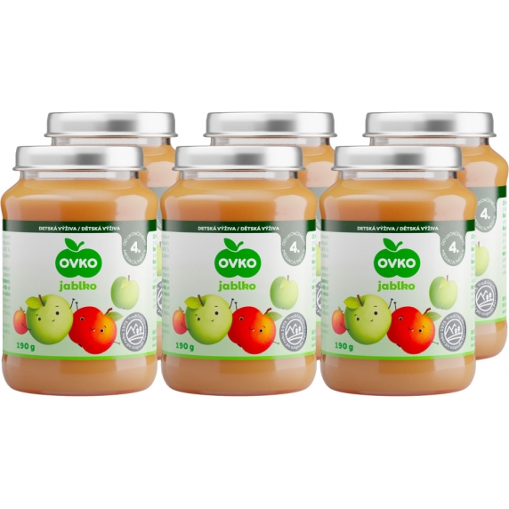 Ovko detská výživa 6x190g
