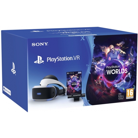 PlayStation VR + hra VR Worlds + PS4 Kamera v2