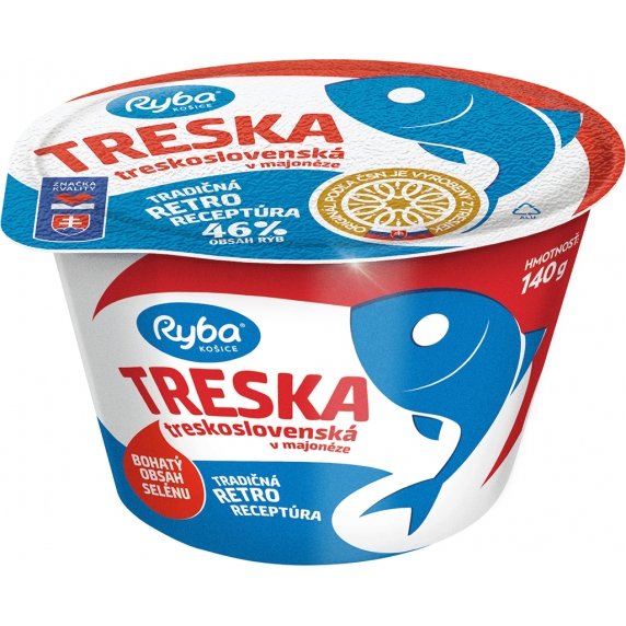 Ryba KE treska Treskoslovenská 140g