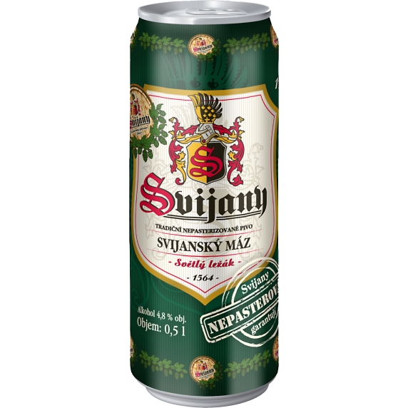 Svijany 11° 0,5l plech