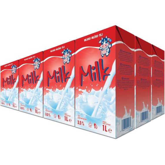 Tami Milk mlieko trvanlivé 3,5% 12x1l