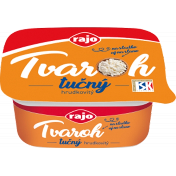 Rajo tvaroh tučný hrudkovitý 200g