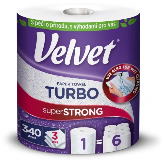 Velvet 3vrst. kuchynské utierky
