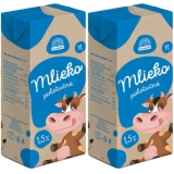 Euromilk mlieko trvanlivé 1,5% 2x1l