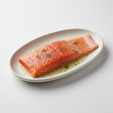 Losos filet s kožou chladený 100g