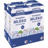 Madeta mlieko trvanlivé 1,5% 4x1l