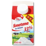 Pilos smotana na šľahanie 33% 500ml