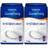 Sweet Family cukor kryštálový 2x1kg