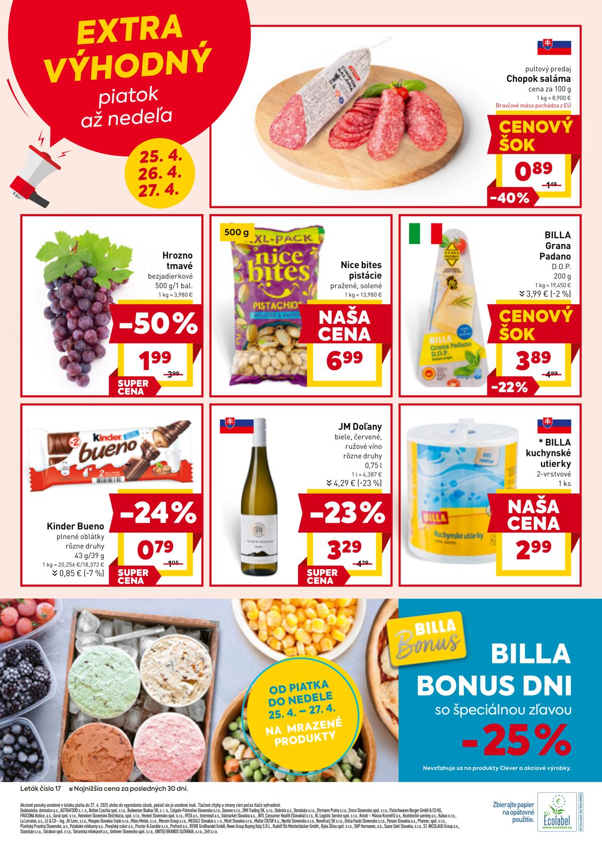 BILLA leaflet 021