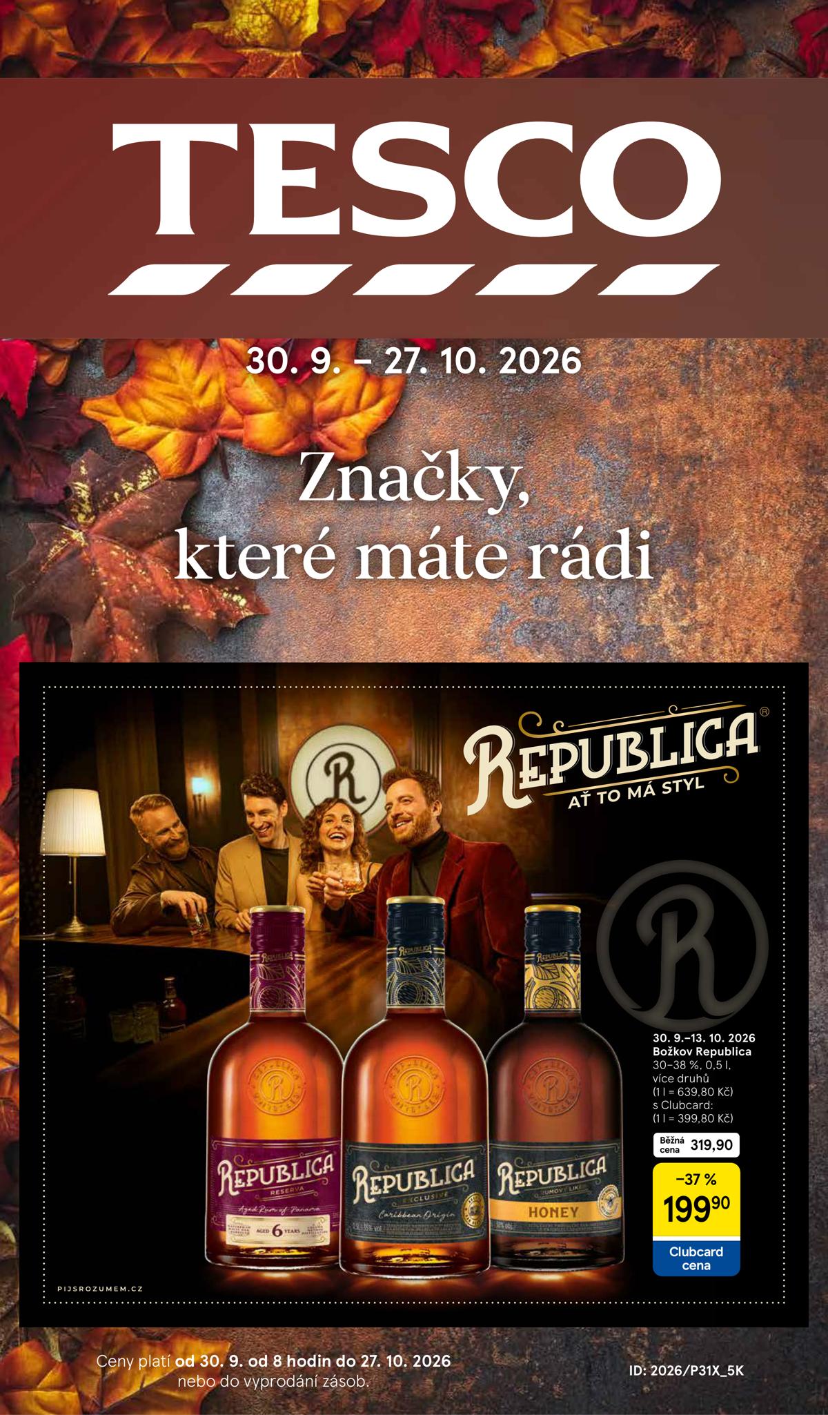 TESCO (CZ) leaflet 001