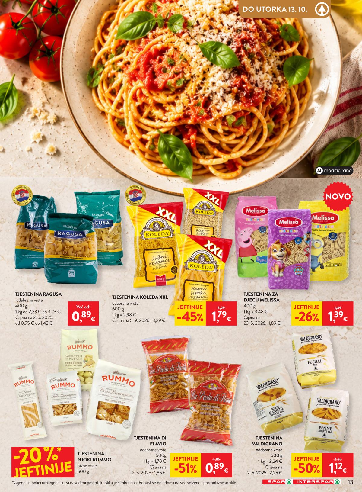 SPAR (HR) leaflet 019